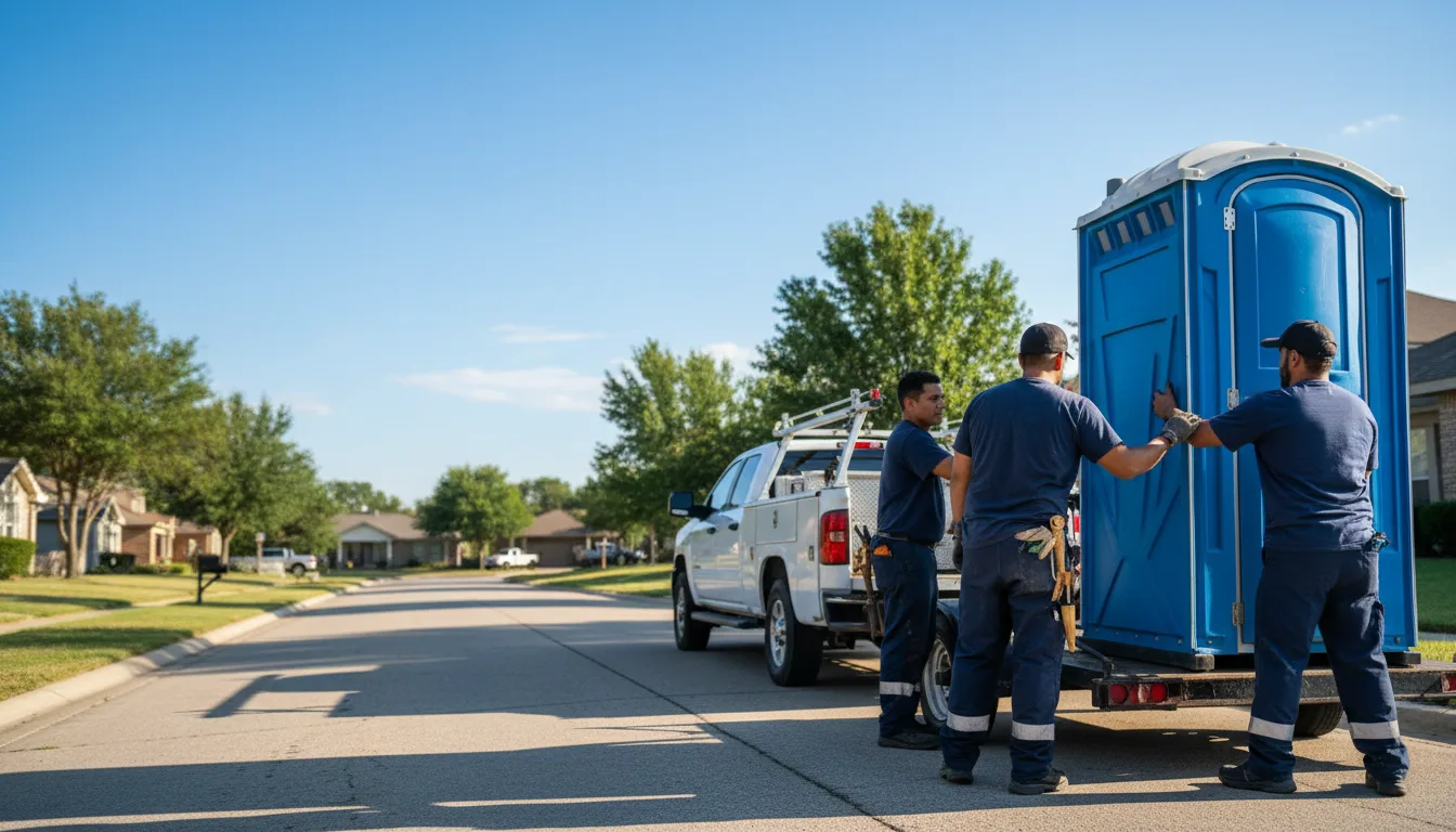 Portable Toilet Rental in Bluffton, TX near me